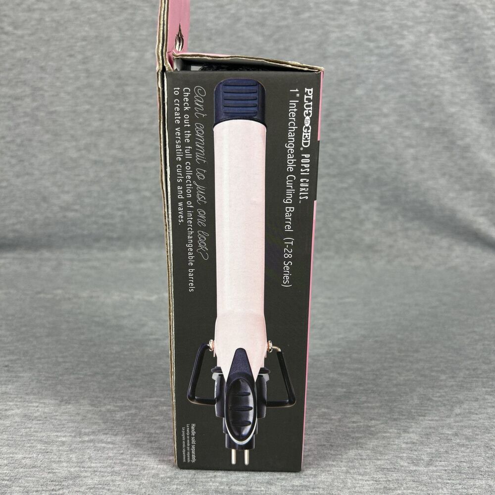Plugged In Popsi Curls Interchangeable Curling Iron 1"  Barrel  ( T - 28 series) - Picture 6 of 12
